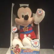 Disney Junior Mickey Singing Fun Mickey Mouse Plush New In Original Box