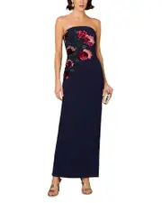 Aidan Mattox Beaded Sequinned Gown