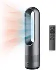 Bladeless Fan,22Inch Heating & Cooling Combo Tower Fan 80° Oscillating, 9H Ti...