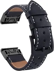 [RAYESS] New 22 26mm Quickfit Watchband Strap For Garmin Fenix 7 7X 6 6X Pro 5X 5 Plus 3HR 935 Epix Genuine Leather Band Watch Wristband