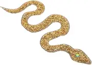 jojofuny Decorative Rhinestone Snake Patch Iron Applique for Clothing Crafts Accessories Versatile DIY Garment Snake Decor Comfortable with Design for Creative Projects