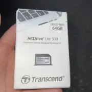 Transcend JetDrive Lite 64GB 13" JDL330 Storage Card for Macbook Pro Retina