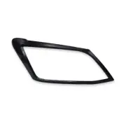 Head Lamp Lights Cover Carbon Black For Isuzu D-Max Hi-Lander V-Cross 2012 15