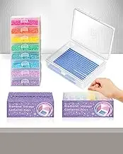 8pcs Diamond Painting Storage Containers Trays, Diamond Painting Accessories Diamond Painting Trays with Lids, 2-in-1 Diamond Art Storage and Diamond Art Trays, Bead Storage & Line-Up, Purple Box