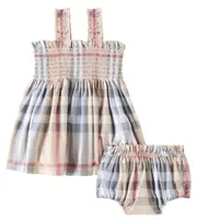 [Burberry Kids] Burberry Kids Baby Burberry Check dress and bloomers set M 1 beige