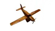 Piper Navajo Mahogany wood Airplane model