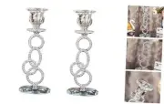 Crystal Taper Candle Holders, Candle Holders for Taper Candle,Candlestick