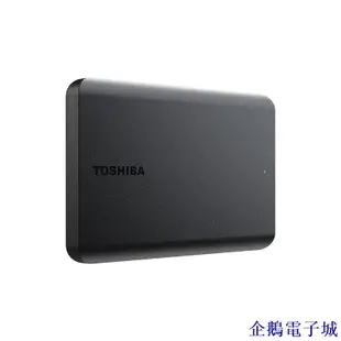 溜溜雜貨檔東芝(TOSHIBA) 1TB 移動硬碟 新小黑A5 USB3.2 Gen1 2.5英寸 機械硬碟 兼容Mac 輕