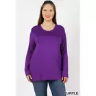 Premium Rayon Long Sleeve Round Neck Top