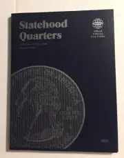 STATEHOOD WASHINGTON QUARTER (1999-2008) 3-FOLDER SET BY WHITMAN-NEW OLD STOCK