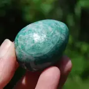 1.7in Flashy Amazonite Crystal Egg, Madagascar #3