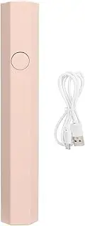 Handheld Nail Lamp Soft Light UV LED Portable Mini Nail Dryer Curing Home (Pink)