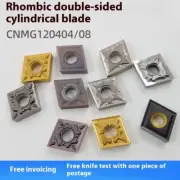 10x Numerical control CNC blade CNMG120404 120408 120412 rhombus stainless steel