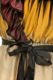 Sparks Frill X Over Dress--MART-M7783SP