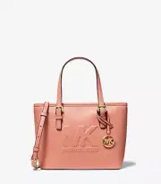 Michael Kors Jet Set XS Embossed Pebbled Leather Tote