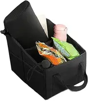 ETUCYNG Trunk Organizer For Car | Automotive Car Caddy Passenger Seat Organizer,Automotive Car Caddy Passenger Seat Multi-Compartment Organizer For Kids, Adults, Accessories, SUV
