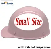 MSA Skullgard Small Cap Style with Ratchet Suspension - Custom Light Pink