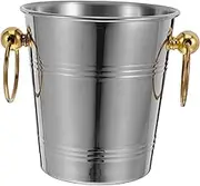 Ice Cube Bucket Bottle Cooling Container with Smooth Edges for Bars Hotels Parties Easy to Clean Design for Wine Beer Storage