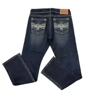 Wrangler Rock 47 Premium Jeans Mens 32x34 Denim Boot Cut Sample Prototype New