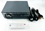 Wielio GC05A Bluetooth and WiFi Projector, Gray