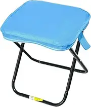 Folding Camping Stool - Pocket Foldable Stool - Portable Camp Stool, Lightweight Foldable Stool for Outdoor Hiking Backpacking Fishing Picnic