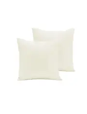 Pair of Polyester Cotton European Pillowcases