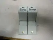 LITTLEFUSE LPSJ302 DOUBLE FUSE HOLDER POWER-SAFE DIN RAIL CLASS J 60A 60 AMP