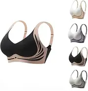 [Drakonas] The Happywind Bra, Super Gather Bra Wireless Push-Up Bra, Lifting Anti-Sagging Wireless Push-Up Bra