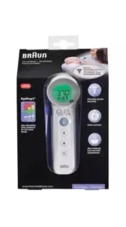 NEW Braun Touchless + Forehead Thermometer BNT400 • RRP $100 • FREE POST