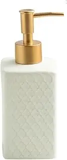 Simple Ceramic Hand sanitizer Bottled Shampoo Shower Gel Disinfectant Press Bottle Bathroom Supplies Bottle