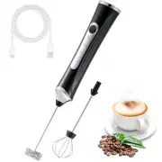 Rechargeable Handheld Coffee Milk Frother Egg Blender Foam Maker for Latte