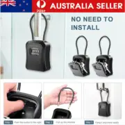 Large Key Lock Box for Outside Anti Loss Resettable Code Safe Security for Home