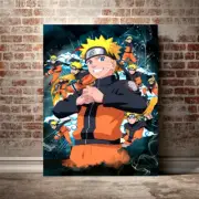 Naruto Poster Anime Peripherals Mural Canvas Painting Decoration Room 55x80cm M