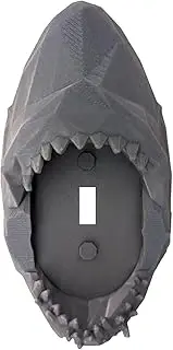 Light Cover Plate - Decorative Switchplate Shark-Shaped Lamp Outlet Cover | Multipurpose Electrical Faceplate Switches Protector for Indoor Use