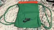 Nike Heritage Gymsack BA5901-310 Green Nwt 2019 Htf