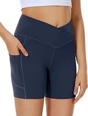 [Ewedoos] Girls Shorts Volleyball Shorts for Teen Girls Dance Shorts Gymnastics Athletic Shorts Spandex Shorts Biker Short