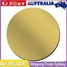 Mirror Plate Decal DIY Wall Decor Stickers for Hallway Wall Decor (15cm Gold)