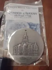 Vtg 1995 Wendell August Forge Trumbull County Courthouse Ornament Warren OH...