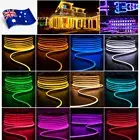 30M Waterproof LED Neon Rope Light Strip SMD 2835 220V LED Lights Outdoor Sign