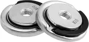 Yakamoz 2PCS M10 Thread Angle Grinder Lock Nuts, Quick Release Grinder Flange Nut Replacment Lock Nuts for Angle Grinder Electrical Tools