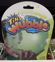 NEW Kids Tiny Wubble Bubble Ball Inflatable Go Green Reusable Nozzle Included