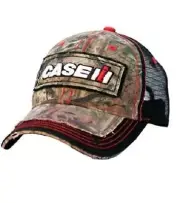 CASE IH Youth Distressed Camo Mesh Back Hat