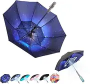 Tefedpot Umbrella with Fan and Mist Spray, 2025 upgraded UV Blocking Umbrella with Fan and Mister for Summer outdoor activities