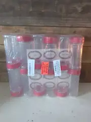 Plastic Spice Jar Set 24 Six oz Jars