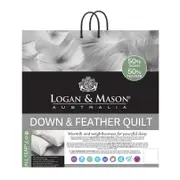 Logan and Mason 50/50 Duck Down & Feather Quilt