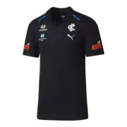 Carlton Blues PUMA AFL Womens Team Polo | Navy by Sporting House