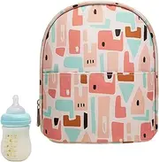 Yhsioaklo Insulated Breast Milk Bag, Breast Milk Storage Bag, Oxford Cloth Travel Milk Bottle Bag, Compact Milk Bottle Bags, Lightweight Insulated Bag for Milk Bottles, Pink, Se référer au descriptif,