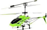 Syma S107 3 Channel RC Helicopter with Gyro, Green