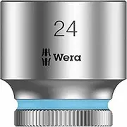 Wera 8790 HMB 3/8-Inch Zyklop Ratchet Socket, 24 mm x 32 mm Size