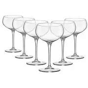 6x Bartender Champagne Saucers Classic Espresso Martini Stemware 305ml Clear